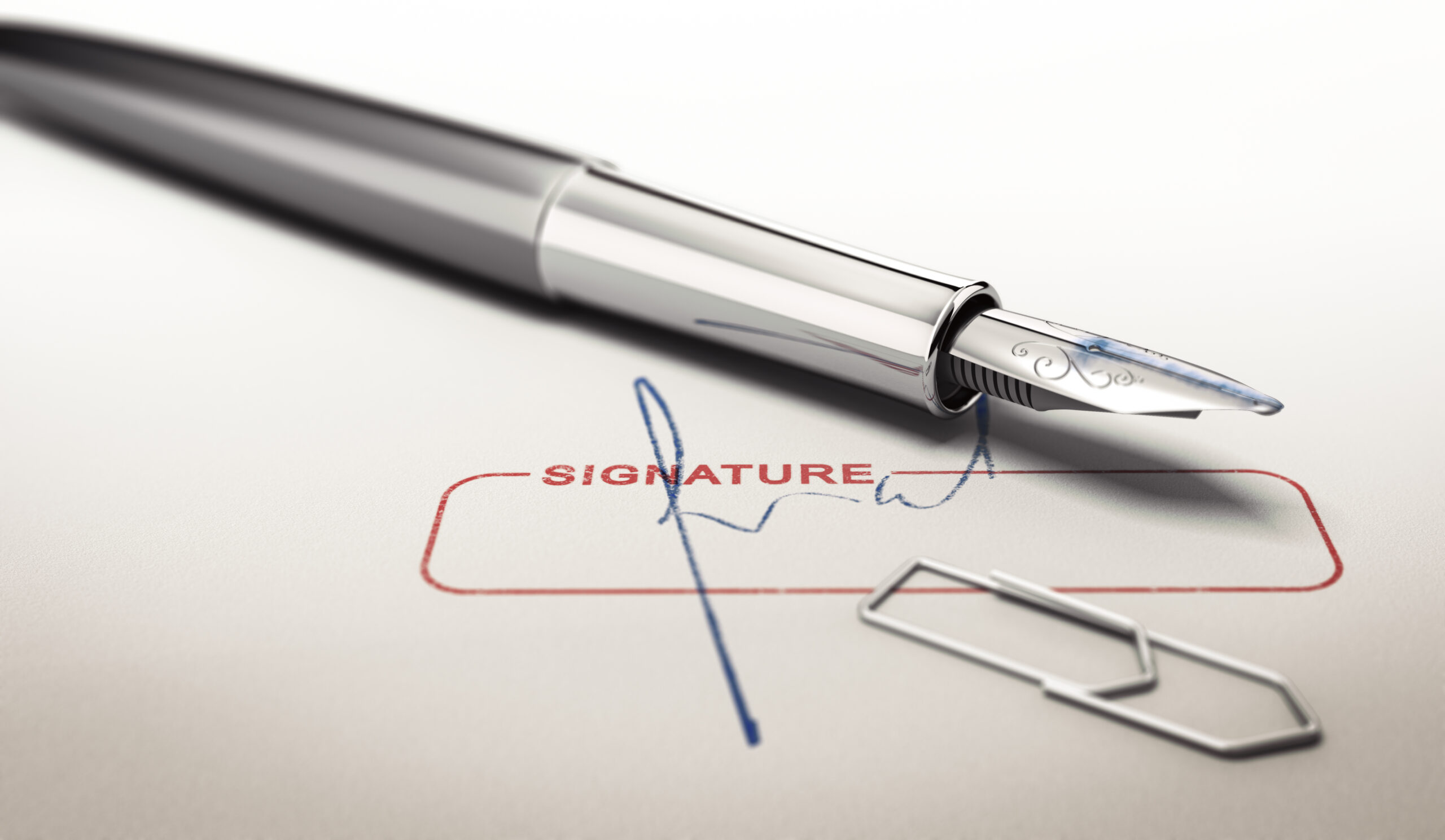 Comparison of handwritten signature and modern mobile signature highlighting the shift to an eSignature Platform for secure digital signing.
