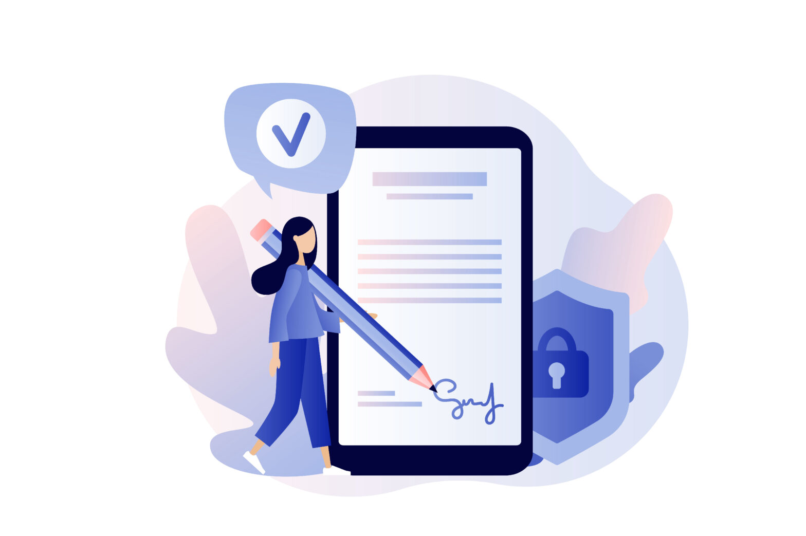 electronic signing in finance transactions