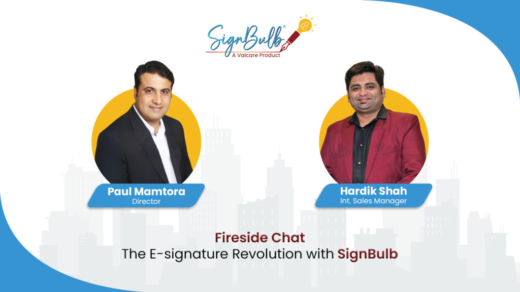 E-signature Fireside chat